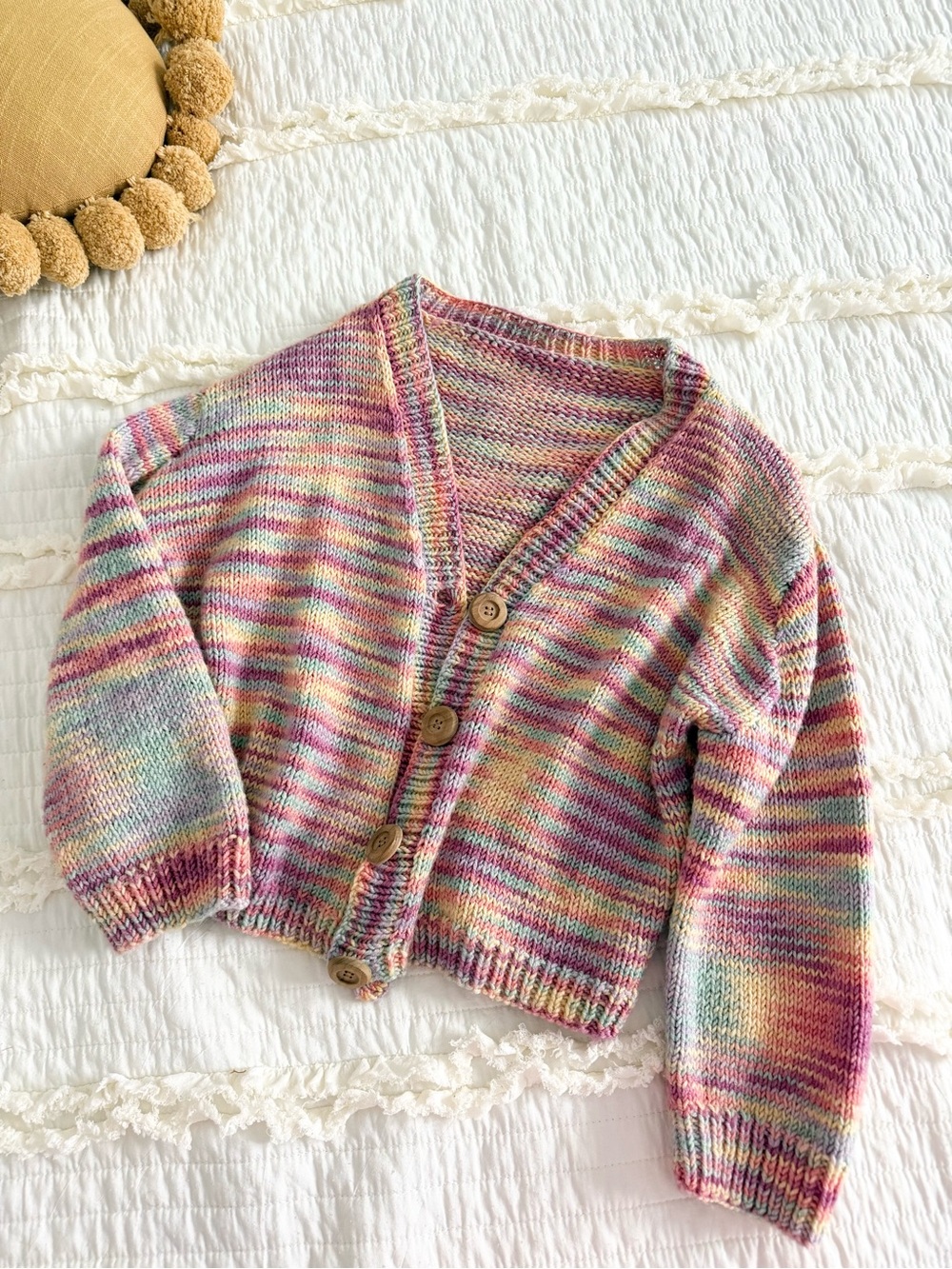 Hand knit cardigan